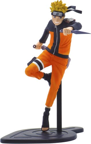 Arts & Entertainment - ABYstyle Naruto Shippuden Naruto Uzumaki SFC Collectible Action Figure 99+ 7.52 lb Multicolor