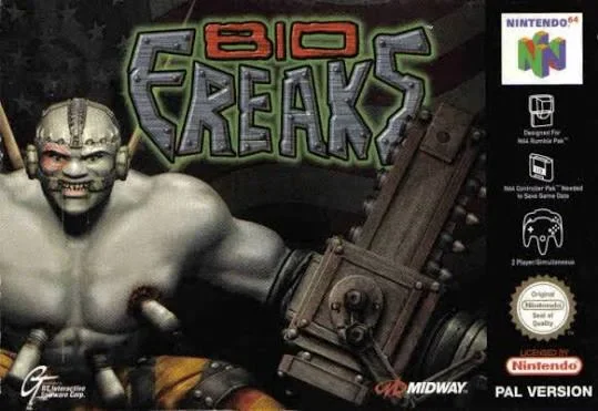 Nintendo 64 - Bio FREAKS (scatola rovinata)